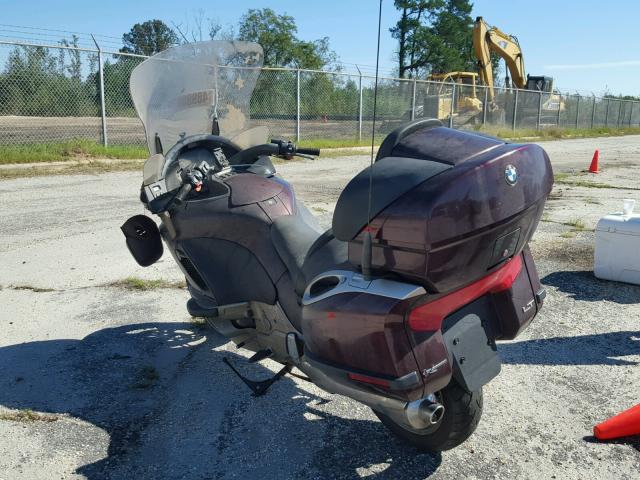 WB10555A8YZD73598 - 2000 BMW K1200 LT MAROON photo 3