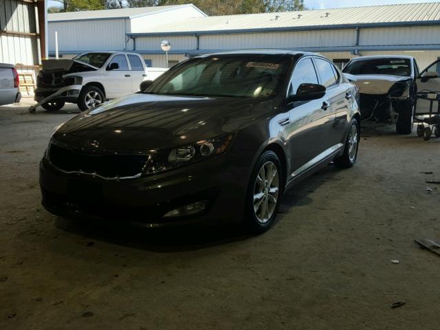 5XXGN4A77CG022440 - 2012 KIA OPTIMA EX GRAY photo 2