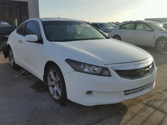 1HGCS2B86BA007412 - 2011 HONDA ACCORD EXL WHITE photo 1