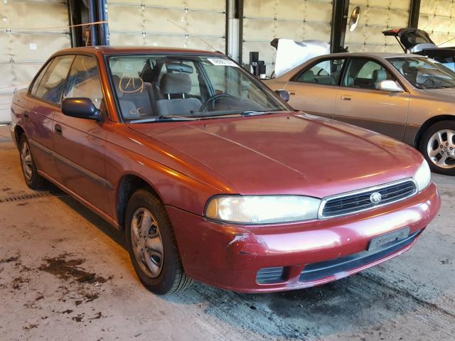 4S3BD6359S7234350 - 1995 SUBARU LEGACY L A RED photo 1