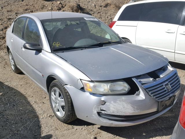 1G8AZ55FX6Z191073 - 2006 SATURN ION LEVEL SILVER photo 1