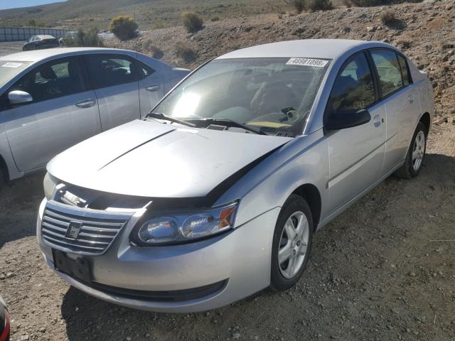 1G8AZ55FX6Z191073 - 2006 SATURN ION LEVEL SILVER photo 2