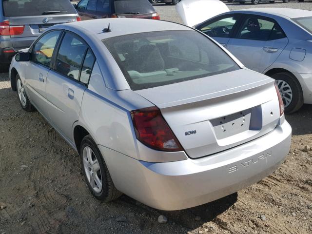 1G8AZ55FX6Z191073 - 2006 SATURN ION LEVEL SILVER photo 3