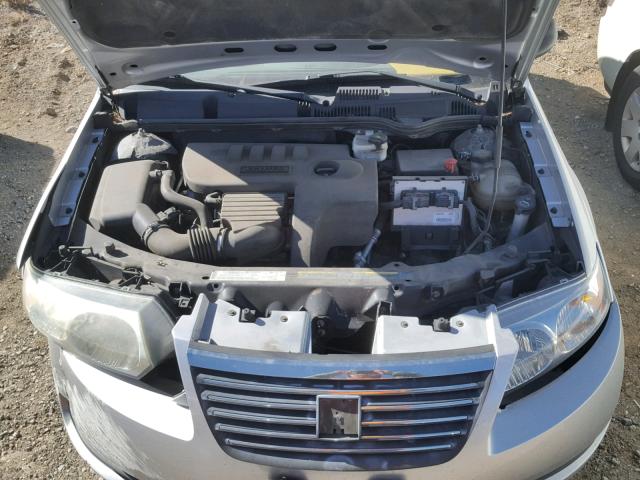1G8AZ55FX6Z191073 - 2006 SATURN ION LEVEL SILVER photo 7
