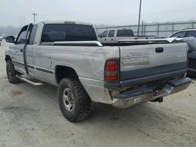 3B7HF13ZXWG212085 - 1998 DODGE RAM 1500 SILVER photo 3