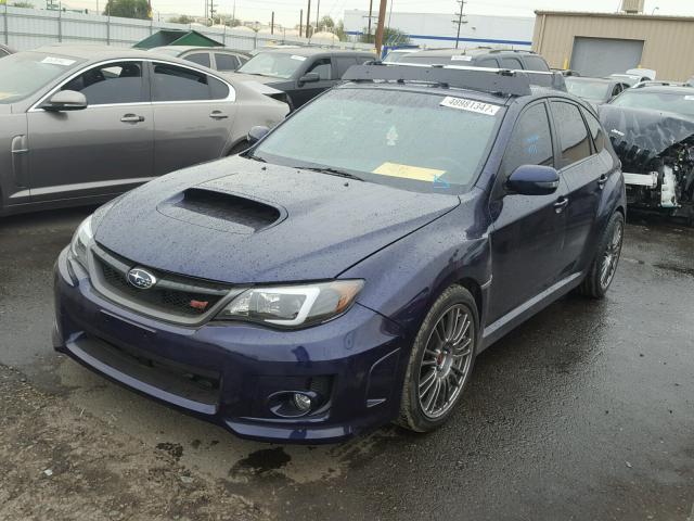 JF1GR8H61EL201106 - 2014 SUBARU IMPREZA WR BLUE photo 2