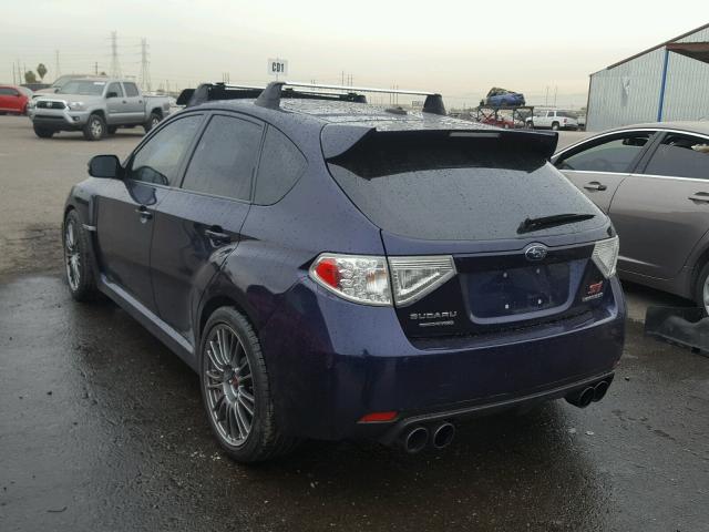 JF1GR8H61EL201106 - 2014 SUBARU IMPREZA WR BLUE photo 3