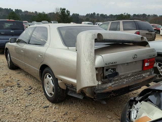 JT8BH28F2Y0175804 - 2000 LEXUS LS 400 GOLD photo 3