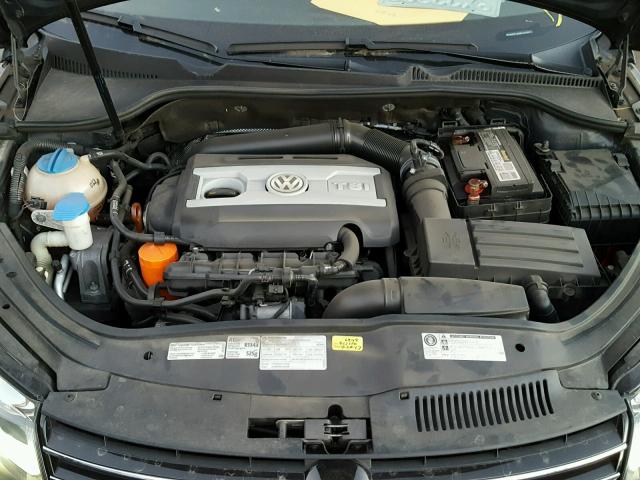 WVWFW7AH2CV019372 - 2012 VOLKSWAGEN EOS LUX 黑色 照片 7