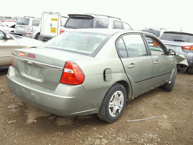 1G1ZS52F95F169706 - 2005 CHEVROLET MALIBU GREEN photo 4