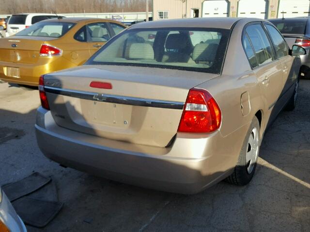 1G1ZS52F94F166402 - 2004 CHEVROLET MALIBU GOLD photo 4