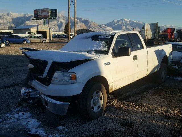 1FTVX14576NA32100 - 2006 FORD F150 WHITE photo 2