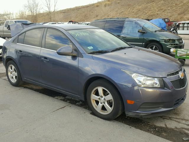 1G1PC5SB2D7270242 - 2013 CHEVROLET CRUZE LT BLUE photo 1