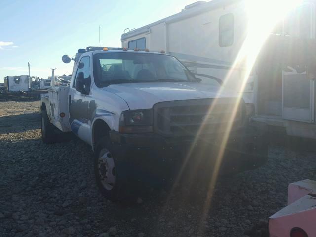 1FDXF46P33ED84805 - 2003 FORD F450 SUPER WHITE photo 1