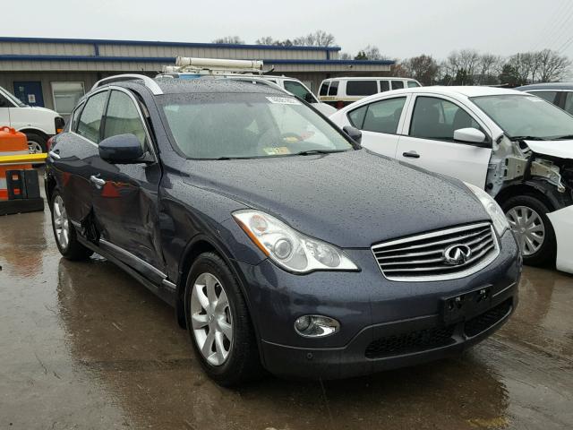 JN1AJ0HR2AM756219 - 2010 INFINITI EX35 BASE BLUE photo 1