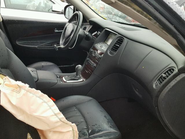 JN1AJ0HR2AM756219 - 2010 INFINITI EX35 BASE BLUE photo 5