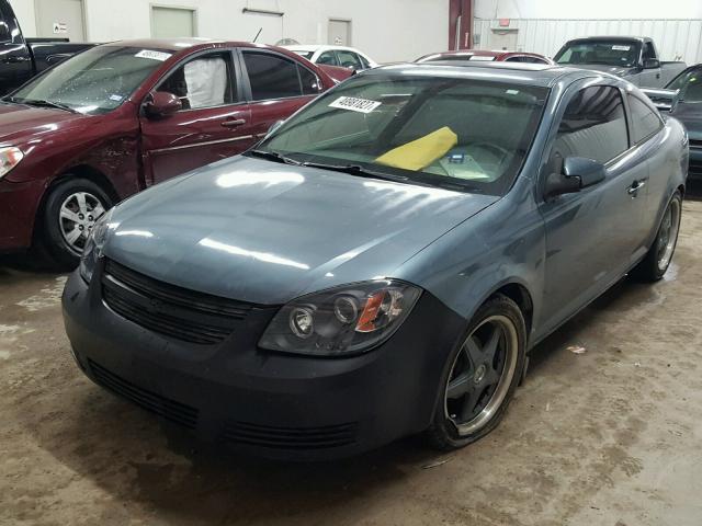 1G1AL15F577374130 - 2007 CHEVROLET COBALT LT BLUE photo 2