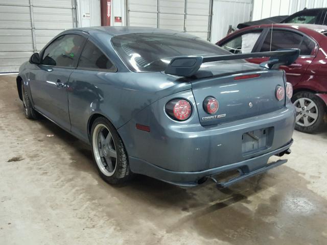 1G1AL15F577374130 - 2007 CHEVROLET COBALT LT BLUE photo 3