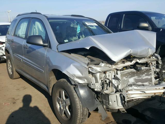 2CNDL13F886294129 - 2008 CHEVROLET EQUINOX LS SILVER photo 1