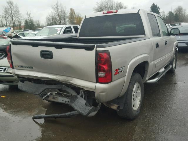 2GCEK13T561116884 - 2006 CHEVROLET SILVERADO SILVER photo 4