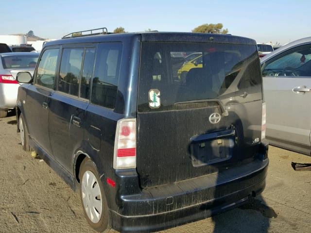 JTLKT324964092961 - 2006 SCION XB BLUE photo 3