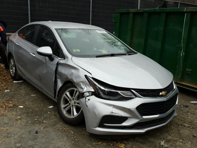 1G1BE5SM4H7103392 - 2017 CHEVROLET CRUZE LT SILVER photo 1