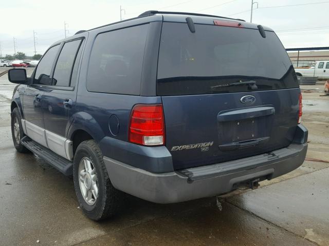 1FMFU15L54LA51601 - 2004 FORD EXPEDITION BLUE photo 3