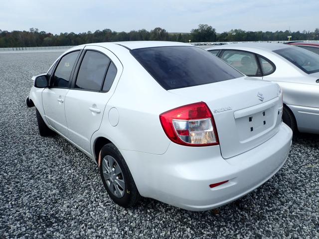 JS2YC5A21B6303513 - 2011 SUZUKI SX4 LE WHITE photo 3