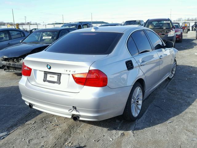 WBAPL5G5XBNN23355 - 2011 BMW 335 XI SILVER photo 4