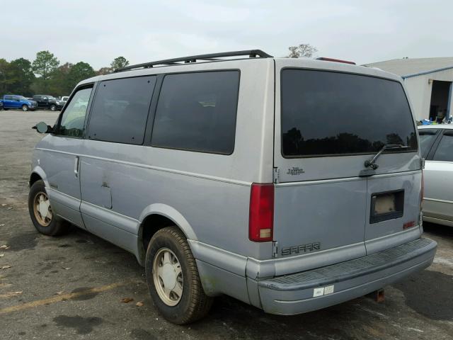 1GKDM19W5YB529712 - 2000 GMC SAFARI XT GRAY photo 3