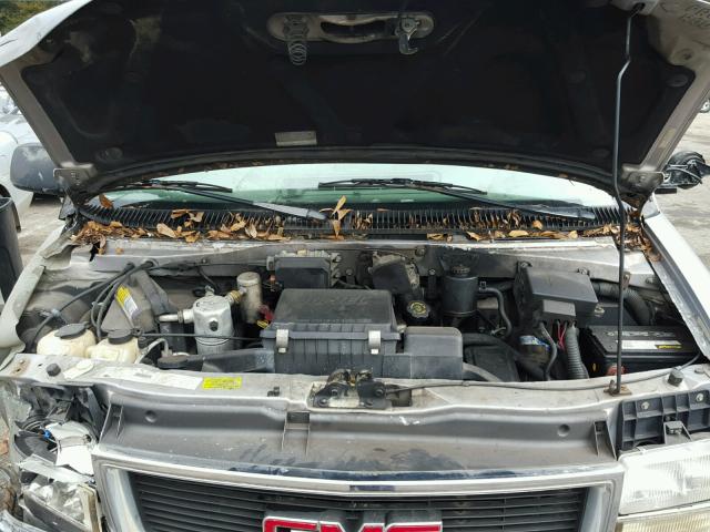 1GKDM19W5YB529712 - 2000 GMC SAFARI XT GRAY photo 7