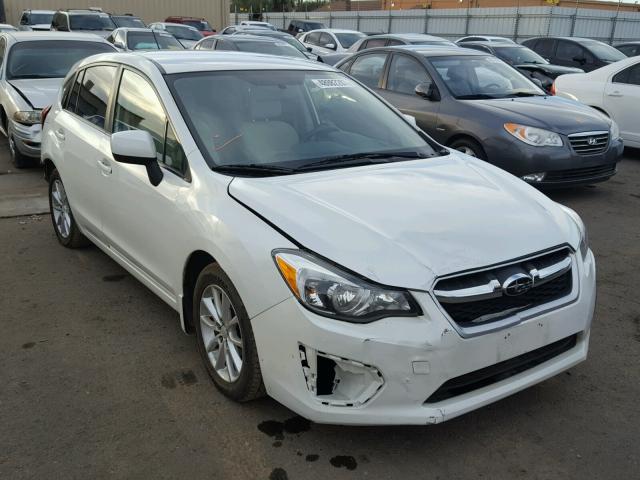 JF1GPAC64D2858166 - 2013 SUBARU IMPREZA PR WHITE photo 1