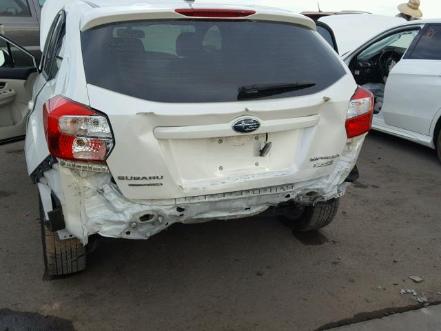 JF1GPAC64D2858166 - 2013 SUBARU IMPREZA PR WHITE photo 9