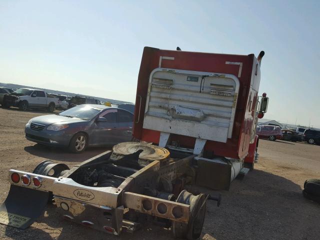 1XP5DB9X04N813206 - 2004 PETERBILT 379 RED photo 4