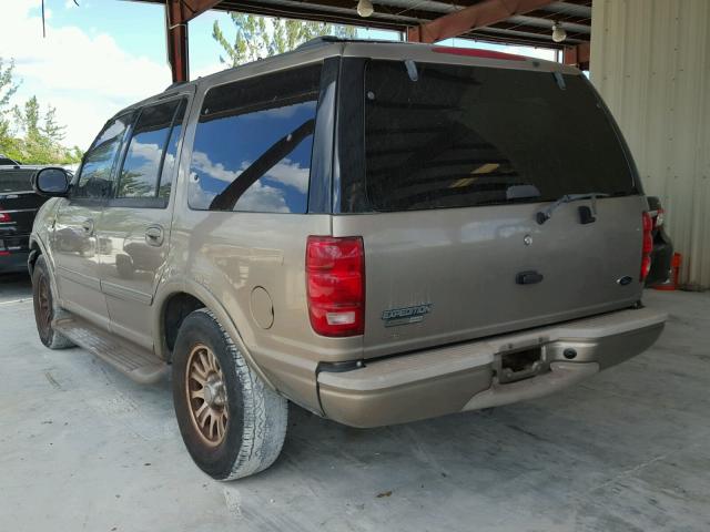 1FMRU17W91LB57551 - 2001 FORD EXPEDITION BROWN photo 3