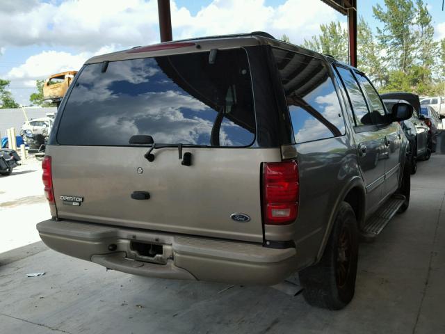 1FMRU17W91LB57551 - 2001 FORD EXPEDITION BROWN photo 4