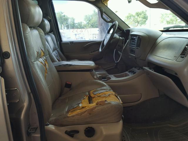 1FMRU17W91LB57551 - 2001 FORD EXPEDITION BROWN photo 5