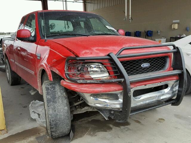 1FTRX18L3WKA50105 - 1998 FORD F150 RED photo 1