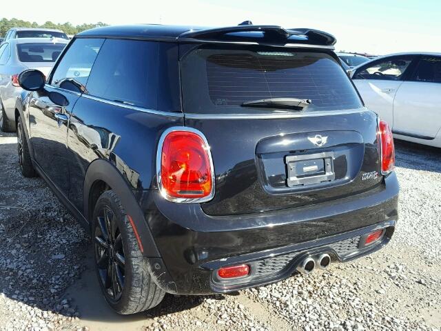 WMWXP7C54F2A60421 - 2015 MINI COOPER S BLACK photo 3