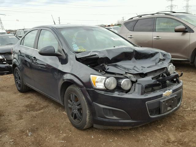 1G1JC5SH0D4151844 - 2013 CHEVROLET SONIC LT CHARCOAL photo 1