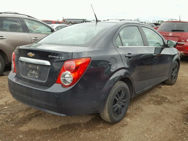 1G1JC5SH0D4151844 - 2013 CHEVROLET SONIC LT CHARCOAL photo 4