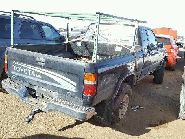 JT4VN13GXR5137677 - 1994 TOYOTA PICKUP 1/2 BLACK photo 4