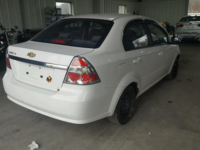 KL1TD56667B190886 - 2007 CHEVROLET AVEO BASE Ağ foto 4
