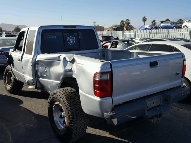 1FTYR44V93PA18045 - 2003 FORD RANGER SUP SILVER photo 3