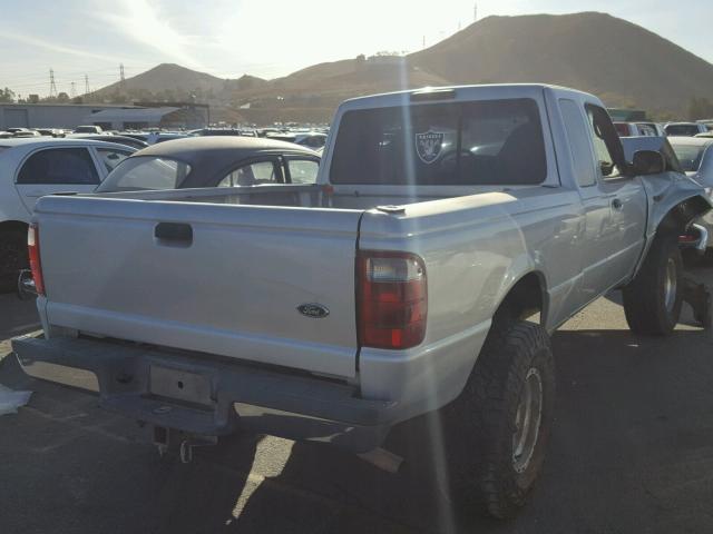 1FTYR44V93PA18045 - 2003 FORD RANGER SUP SILVER photo 4