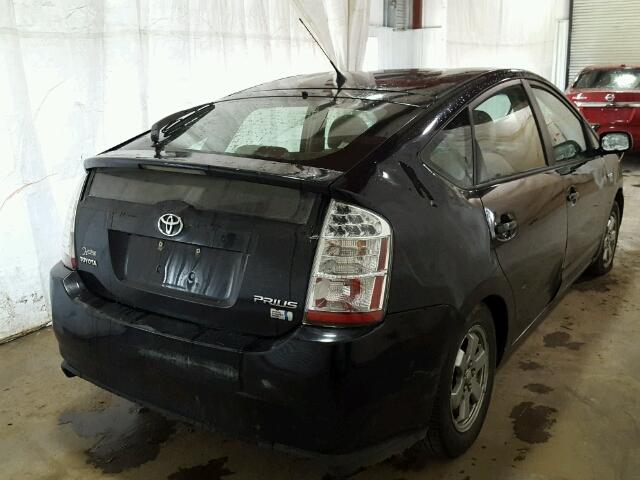 JTDKB20U577663051 - 2007 TOYOTA PRIUS BLACK photo 4