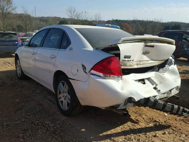 2G1WC581169209282 - 2006 CHEVROLET IMPALA LT WHITE photo 3