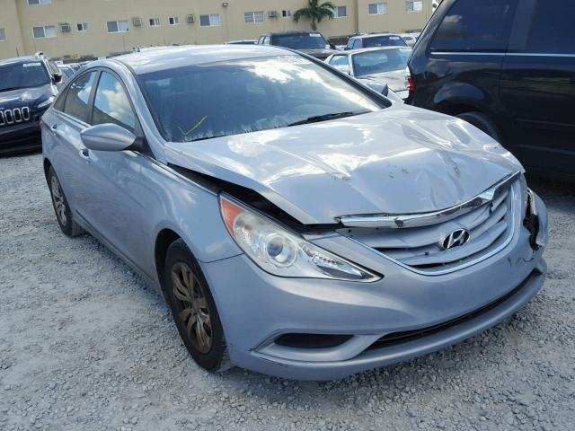 5NPEB4AC7BH205269 - 2011 HYUNDAI SONATA GLS BLUE photo 1