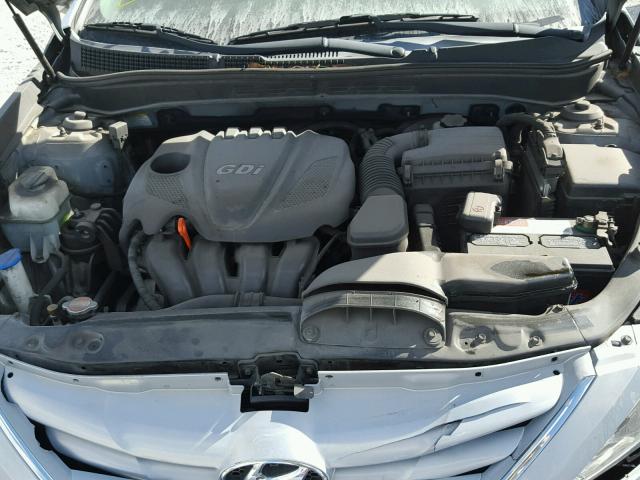 5NPEB4AC7BH205269 - 2011 HYUNDAI SONATA GLS BLUE photo 7