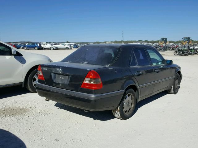 WDBHA28E0TF352314 - 1996 MERCEDES-BENZ C 280 GRAY photo 4